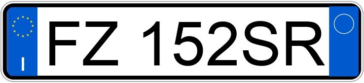 Numer rejestracyjny FZ152SR posiada SMART fortwo 3as. Numer rejestracyjny FZ152SR posiada SMART fortwo 3as.