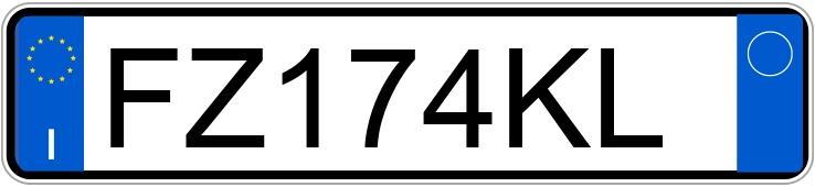 Numer rejestracyjny FZ174KL posiada AUDI Q3 2a serie Numer rejestracyjny FZ174KL posiada AUDI Q3 2a serie