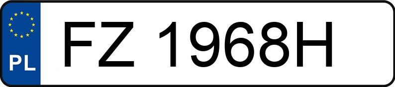 Numer rejestracyjny FZ 1968H posiada AUDI A3 - FZ1968H Numer rejestracyjny FZ 1968H posiada AUDI A3 - FZ1968H