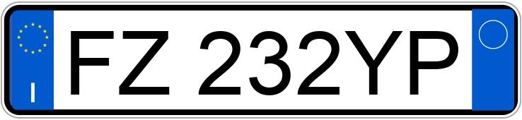 Le numéro d’enregistrement FZ232YP a AUDI Q2