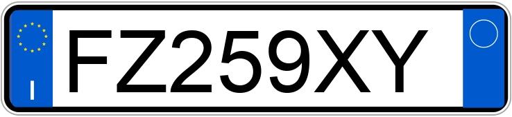 Numer rejestracyjny FZ259XY posiada OPEL Corsa 6a serie Numer rejestracyjny FZ259XY posiada OPEL Corsa 6a serie