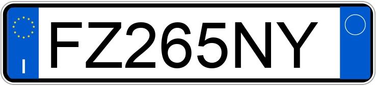 Numer rejestracyjny FZ265NY posiada CITROEN C1 2a serie Numer rejestracyjny FZ265NY posiada CITROEN C1 2a serie