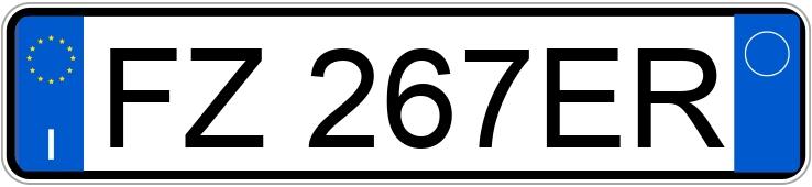 Numer rejestracyjny FZ267ER posiada VOLKSWAGEN T-Cross