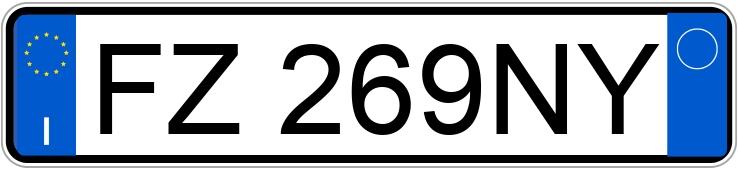 Numer rejestracyjny FZ269NY posiada CITROEN C3 3a serie Numer rejestracyjny FZ269NY posiada CITROEN C3 3a serie