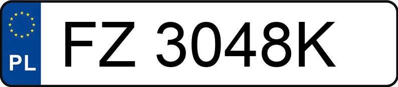 Numer rejestracyjny FZ 3048K posiada AUDI A6 - FZ3048K