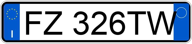 Numer rejestracyjny FZ326TW posiada PEUGEOT 3008 2a serie