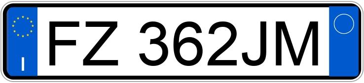Numer rejestracyjny FZ362JM posiada AUDI Q3 2a serie Numer rejestracyjny FZ362JM posiada AUDI Q3 2a serie