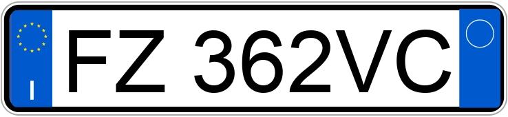 Numer rejestracyjny FZ362VC posiada CITROEN C5 Aircross 1a s.