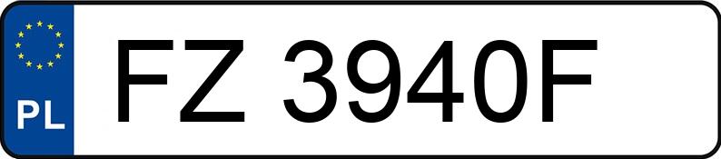 Numer rejestracyjny FZ 3940F posiada LAND ROVER RANGE ROVER SPORT - FZ3940F