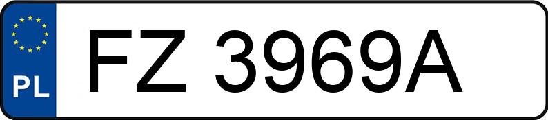 Numer rejestracyjny FZ 3969A posiada MERCEDES-BENZ CONECTO LF 628 - FZ3969A