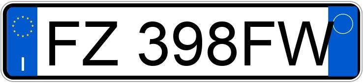 Numer rejestracyjny FZ398FW posiada PEUGEOT 3008 2a serie Numer rejestracyjny FZ398FW posiada PEUGEOT 3008 2a serie