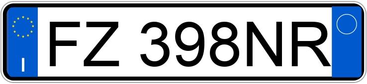 Numer rejestracyjny FZ398NR posiada AUDI A4 5a serie Numer rejestracyjny FZ398NR posiada AUDI A4 5a serie