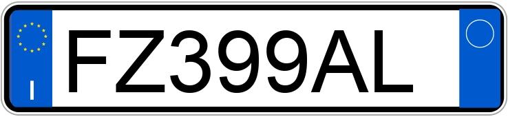 Numer rejestracyjny FZ399AL posiada FIAT 500 Numer rejestracyjny FZ399AL posiada FIAT 500