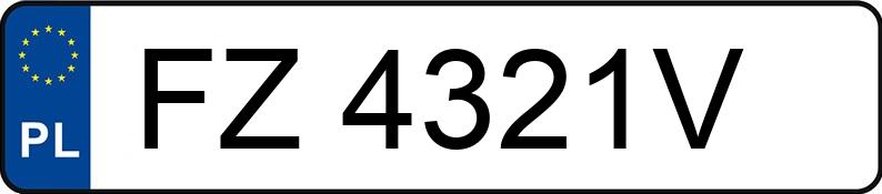 Numer rejestracyjny FZ 4321V posiada FIAT 500 1.2 MR`07 E5 500S - FZ4321V Numer rejestracyjny FZ 4321V posiada FIAT 500 1.2 MR`07 E5 500S - FZ4321V