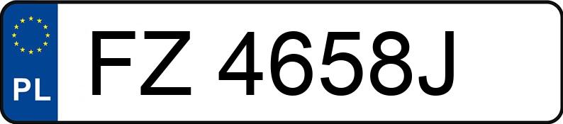 Numer rejestracyjny FZ 4658J posiada FORD Focus 1.5 EcoBoost MR`15 E6 Trend - FZ4658J