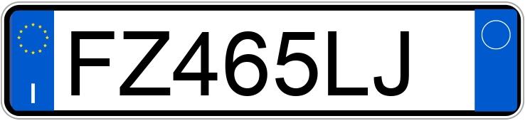 Numer rejestracyjny FZ465LJ posiada SUBARU XV 2a serie Numer rejestracyjny FZ465LJ posiada SUBARU XV 2a serie