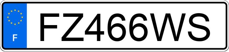 Numer rejestracyjny FZ466WS posiada CITROEN JUMPY