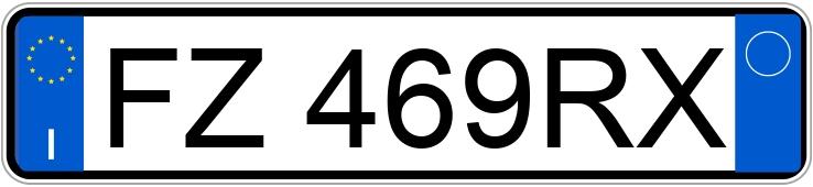 Numer rejestracyjny FZ469RX posiada MERCEDES GLC