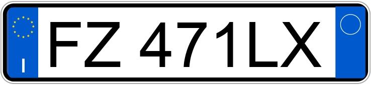 Numer rejestracyjny FZ471LX posiada VOLKSWAGEN Tiguan 2a serie