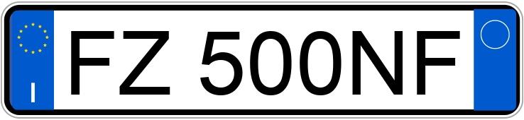 Numer rejestracyjny FZ500NF posiada CITROEN C3 3a serie Numer rejestracyjny FZ500NF posiada CITROEN C3 3a serie