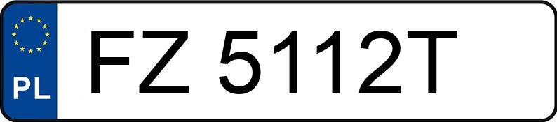 Numer rejestracyjny FZ 5112T posiada RENAULT CLIO - FZ5112T