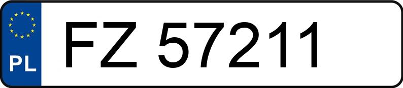 Numer rejestracyjny FZ 57211 posiada VOLKSWAGEN PASSAT - FZ57211