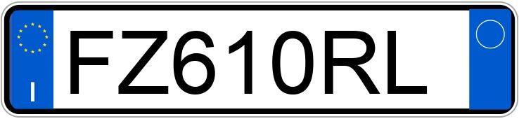 Numer rejestracyjny FZ610RL posiada AUDI A3 3a serie Numer rejestracyjny FZ610RL posiada AUDI A3 3a serie