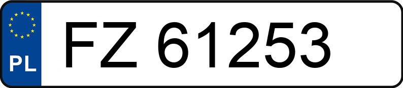 Numer rejestracyjny FZ 61253 posiada SKODA Fabia 1.9 TDI MR`05 E4 Elegance - FZ61253 Numer rejestracyjny FZ 61253 posiada SKODA Fabia 1.9 TDI MR`05 E4 Elegance - FZ61253