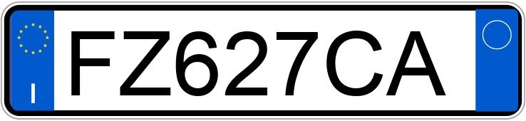 Numer rejestracyjny FZ627CA posiada FIAT 500X Numer rejestracyjny FZ627CA posiada FIAT 500X