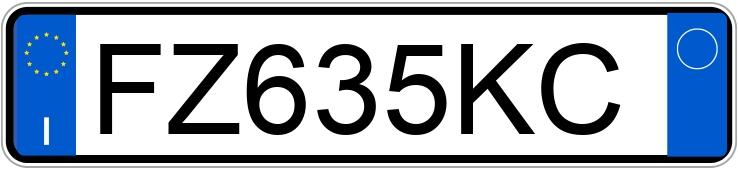 Numer rejestracyjny FZ635KC posiada OPEL Astra 5a serie