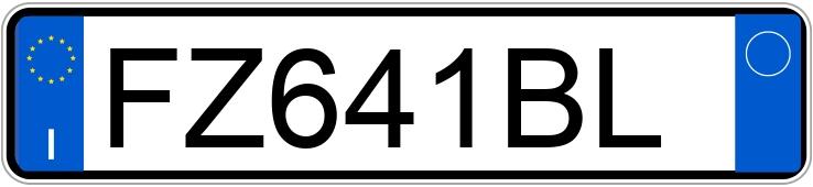 Numer rejestracyjny FZ641BL posiada FORD Focus 4a serie