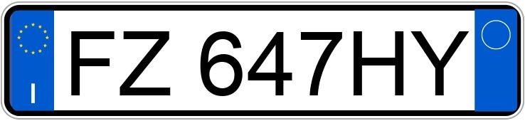 Numer rejestracyjny FZ647HY posiada VOLKSWAGEN T-Roc 1a serie Numer rejestracyjny FZ647HY posiada VOLKSWAGEN T-Roc 1a serie