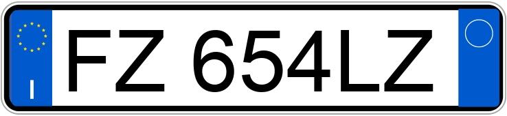 Numer rejestracyjny FZ654LZ posiada FORD Focus 4a serie