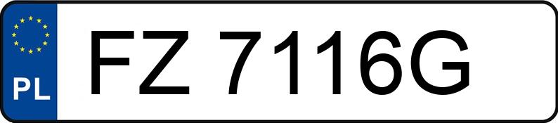 Numer rejestracyjny FZ 7116G posiada HYUNDAI ELANTRA - FZ7116G