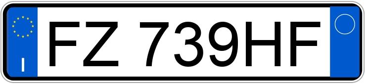 Numer rejestracyjny FZ739HF posiada KIA Sportage 4a serie