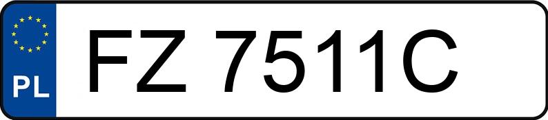Numer rejestracyjny FZ 7511C posiada KIA RIO - FZ7511C Numer rejestracyjny FZ 7511C posiada KIA RIO - FZ7511C