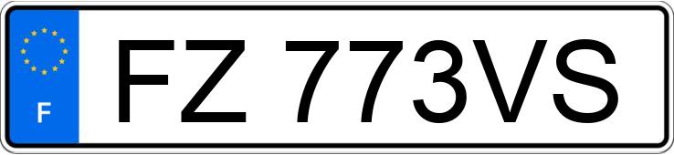 Numer rejestracyjny FZ773VS posiada MERCEDES CLASSE GLC