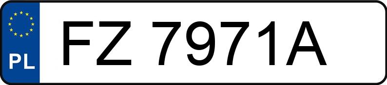 Numer rejestracyjny FZ 7971A posiada SAAB 9-5 - FZ7971A Numer rejestracyjny FZ 7971A posiada SAAB 9-5 - FZ7971A