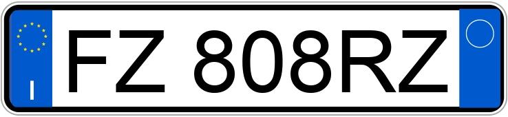 Numer rejestracyjny FZ808RZ posiada FIAT Tipo Numer rejestracyjny FZ808RZ posiada FIAT Tipo