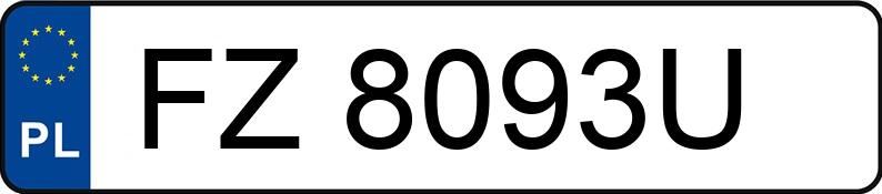 Numer rejestracyjny FZ 8093U posiada PEUGEOT 308 Coupe-Cabrio HDI MR`08 E4 Sport 110 - FZ8093U