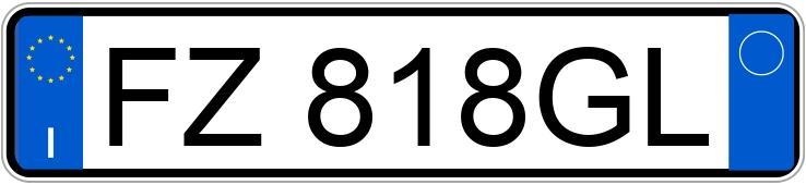 Numer rejestracyjny FZ818GL posiada RENAULT Clio 5a serie