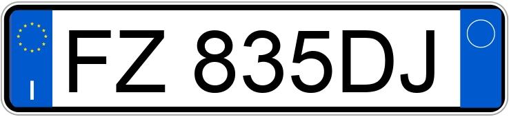 Numer rejestracyjny FZ835DJ posiada AUDI A6 5a serie Numer rejestracyjny FZ835DJ posiada AUDI A6 5a serie