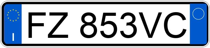 Numer rejestracyjny FZ853VC posiada SMART fortwo 3as.