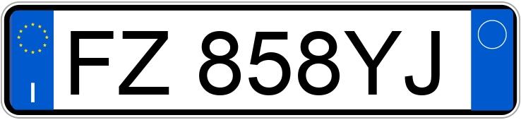 Numer rejestracyjny FZ858YJ posiada AUDI A4 5a serie