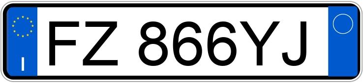 Numer rejestracyjny FZ866YJ posiada AUDI A4 5a serie