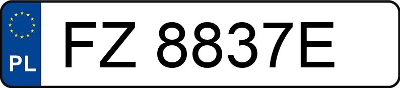 Numer rejestracyjny FZ 8837E posiada RENAULT Kangoo dCi MR`98 1.8t Express Grand Confort - FZ8837E Numer rejestracyjny FZ 8837E posiada RENAULT Kangoo dCi MR`98 1.8t Express Grand Confort - FZ8837E