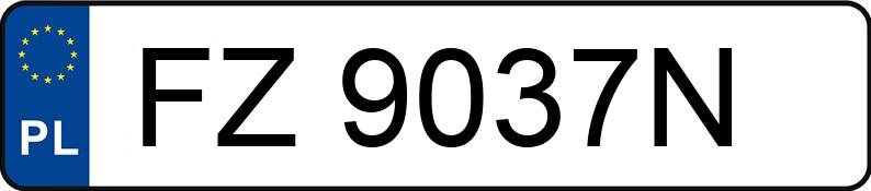 Numer rejestracyjny FZ 9037N posiada CHRYSLER Town & Country 3.8 Kat. MR`04 E4 Touring Aut. - FZ9037N Numer rejestracyjny FZ 9037N posiada CHRYSLER Town & Country 3.8 Kat. MR`04 E4 Touring Aut. - FZ9037N