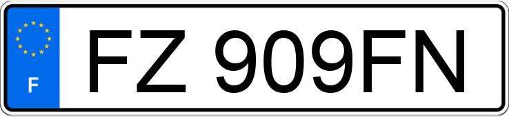 Numer rejestracyjny FZ909FN posiada MERCEDES CLASSE E