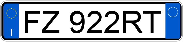 Numer rejestracyjny FZ922RT posiada MERCEDES Classe A Numer rejestracyjny FZ922RT posiada MERCEDES Classe A