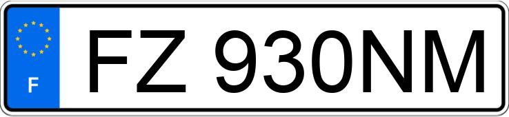 Numer rejestracyjny FZ930NM posiada VOLKSWAGEN T-ROC Numer rejestracyjny FZ930NM posiada VOLKSWAGEN T-ROC